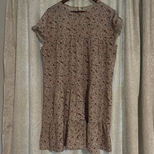 4/$15 Floral Ruffle Sleeve Dress Sz xl